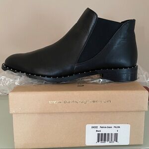 Patricia Green Studded Black Ankle Booties